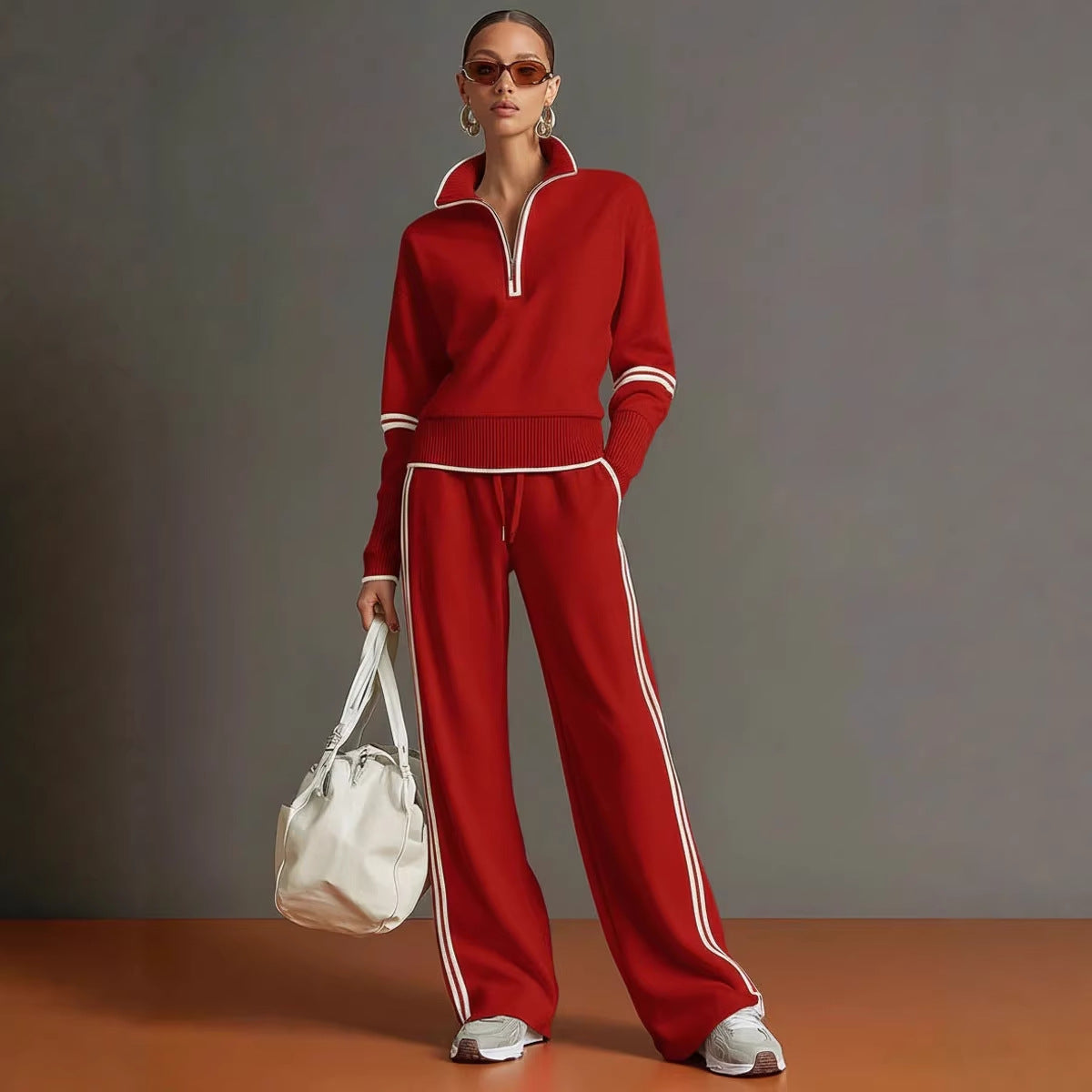 MARINA | BLUSA Y PANTALONES DE PIERNA ANCHA