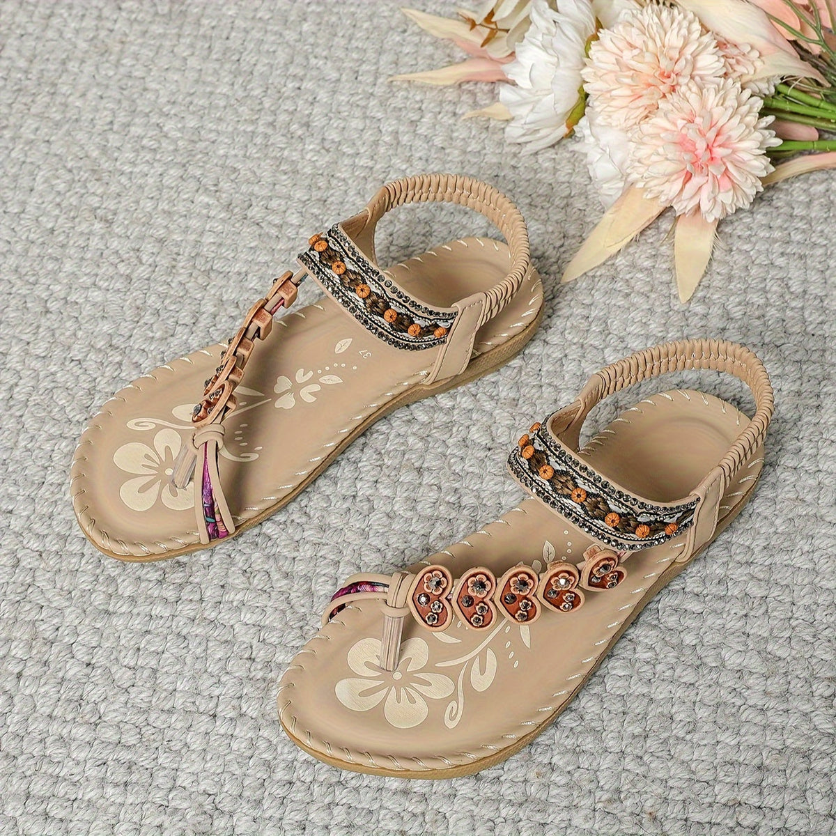 ISABELLA | SANDALIAS CÓMODAS CON ADORNO