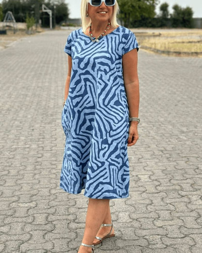 ALMA™ | VESTIDO DE CUELLO REDONDO