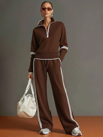 MARINA | BLUSA Y PANTALONES DE PIERNA ANCHA
