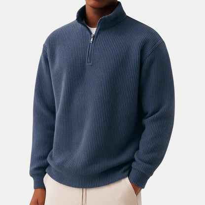 ENRIQUE | SUDADERA CON CREMALLERA, COMODIDAD DIARIA Y ESTILO ATEMPORAL