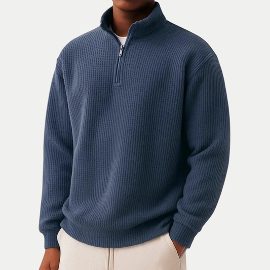 ENRIQUE | SUDADERA CON CREMALLERA, COMODIDAD DIARIA Y ESTILO ATEMPORAL