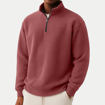 ENRIQUE | SUDADERA CON CREMALLERA, COMODIDAD DIARIA Y ESTILO ATEMPORAL