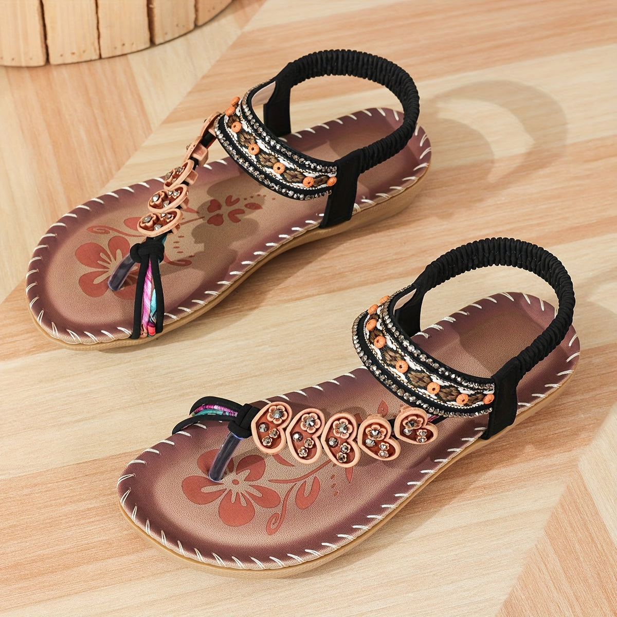 ISABELLA | SANDALIAS CÓMODAS CON ADORNO