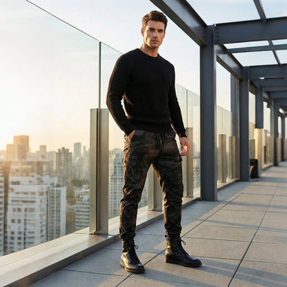 ARON | PANTALONES TÁCTICOS ELÁSTICOS MILITAR