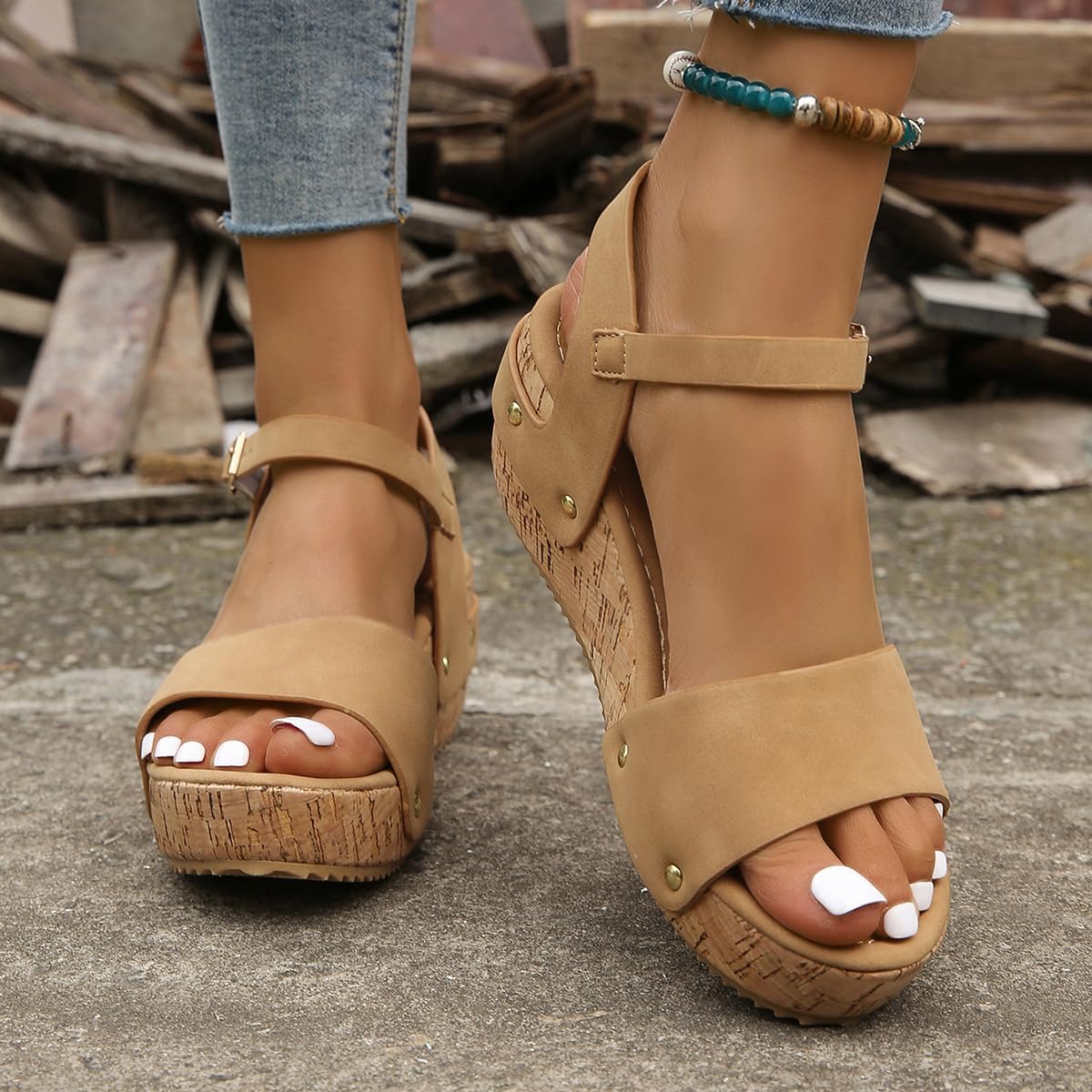 DANIELA | SANDALIAS ELEGANTES CON CUÑA