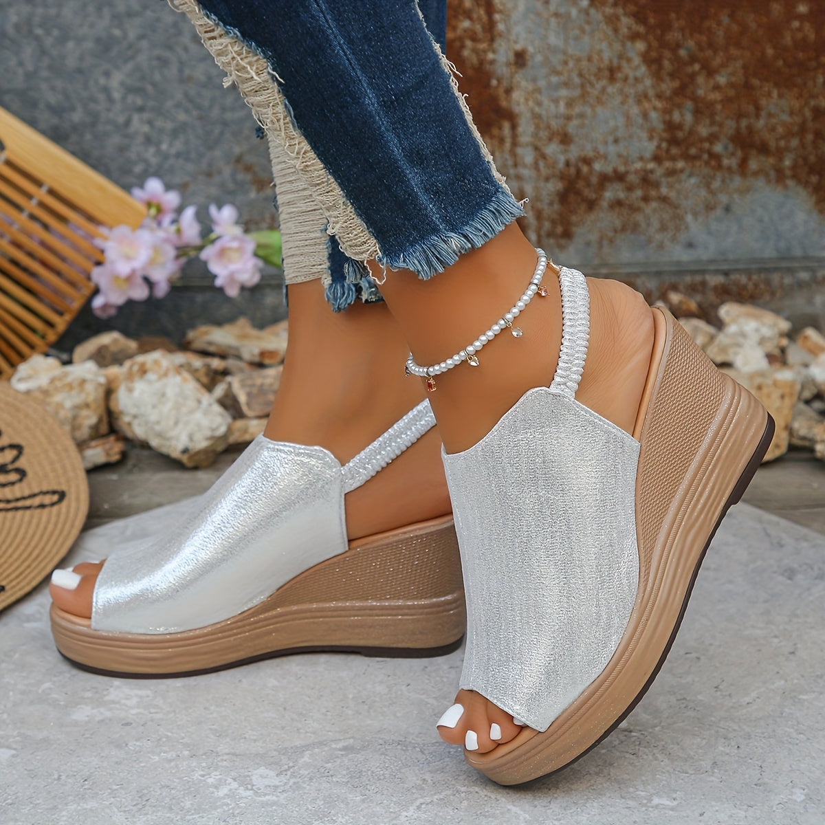AURORA | SANDALIAS ORTOPÉDICAS CON CUÑAS