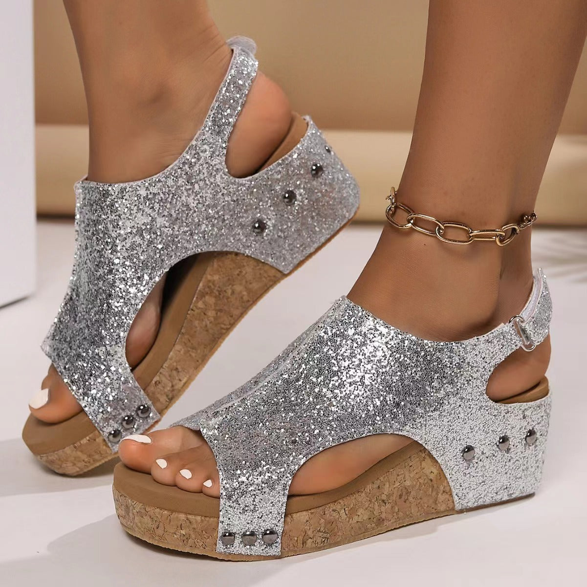 BEATRIZ | SANDALIAS CON CUÑA