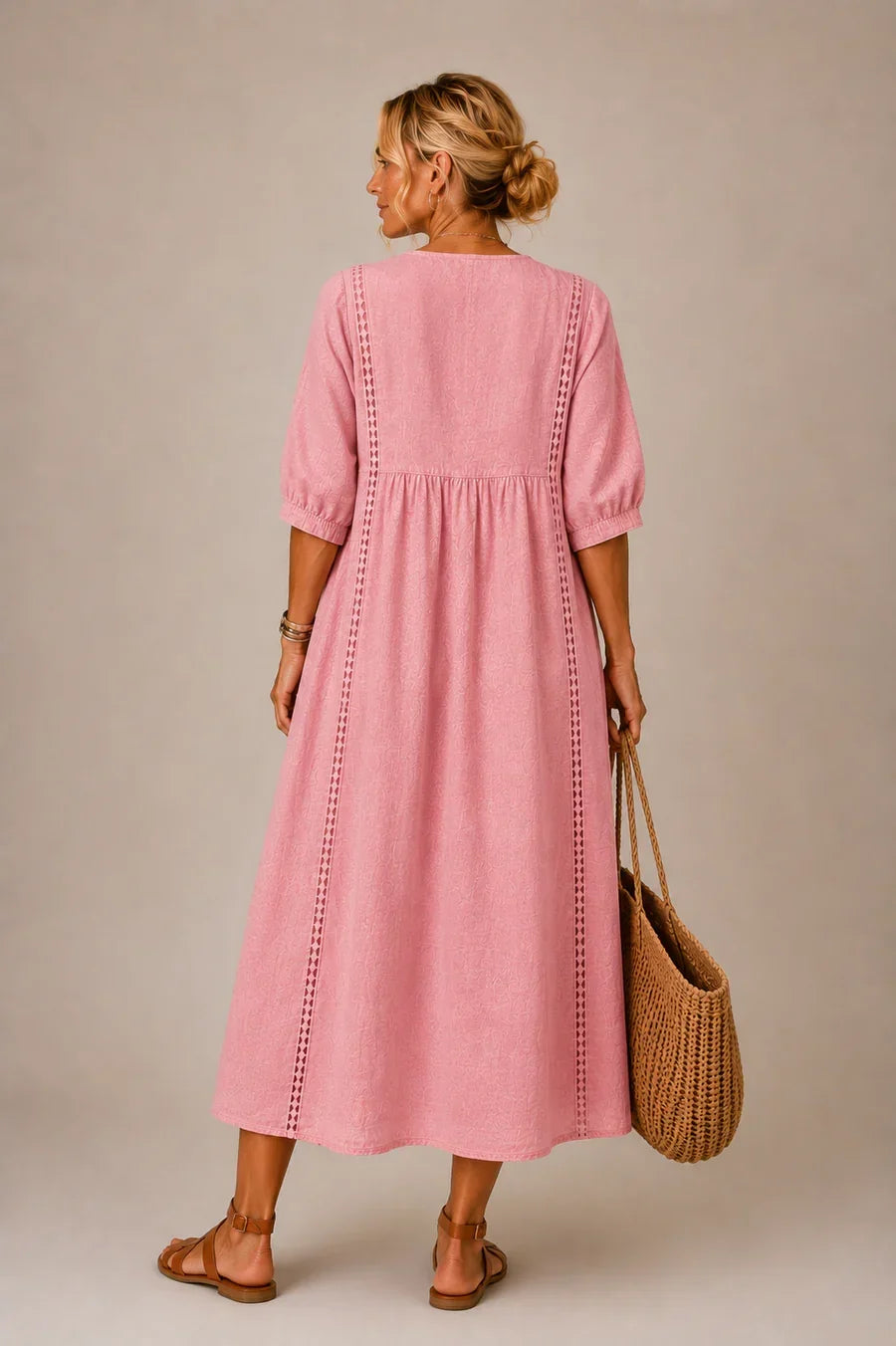 Élara | Vestido Brisa Beige