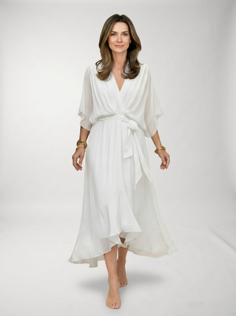 Vestido Marta | Escote en V