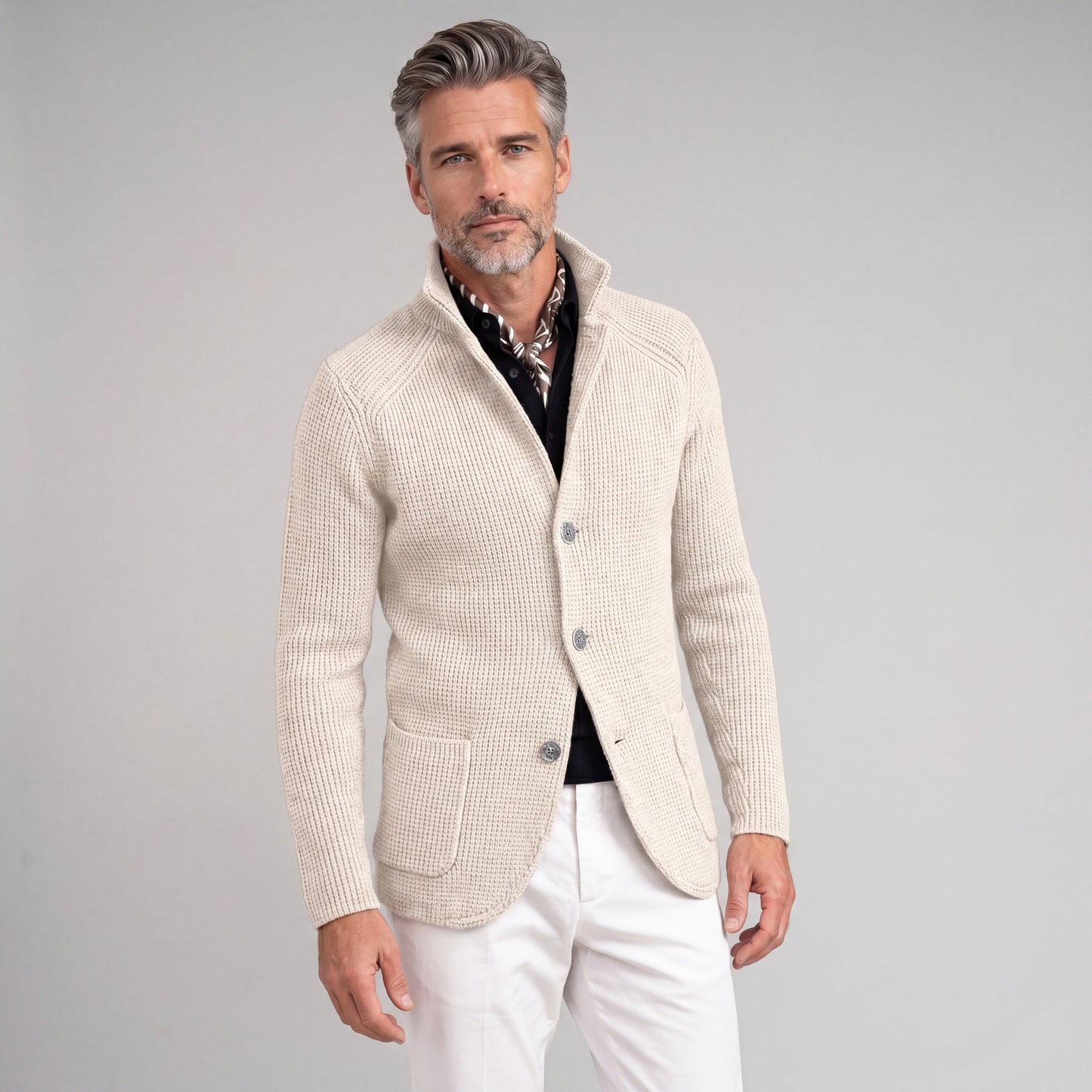 RUBÉN | CÁRDIGAN ELEGANTE CON BOLSILLOS