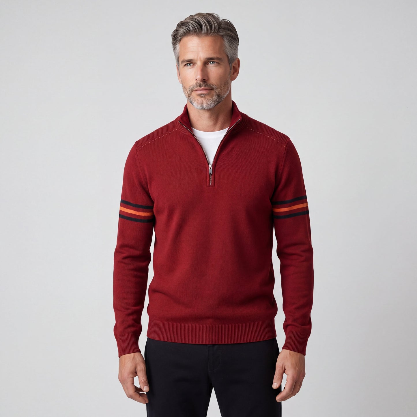 ELIAS | JERSEY MODERNO CON MEDIA CREMALLERA