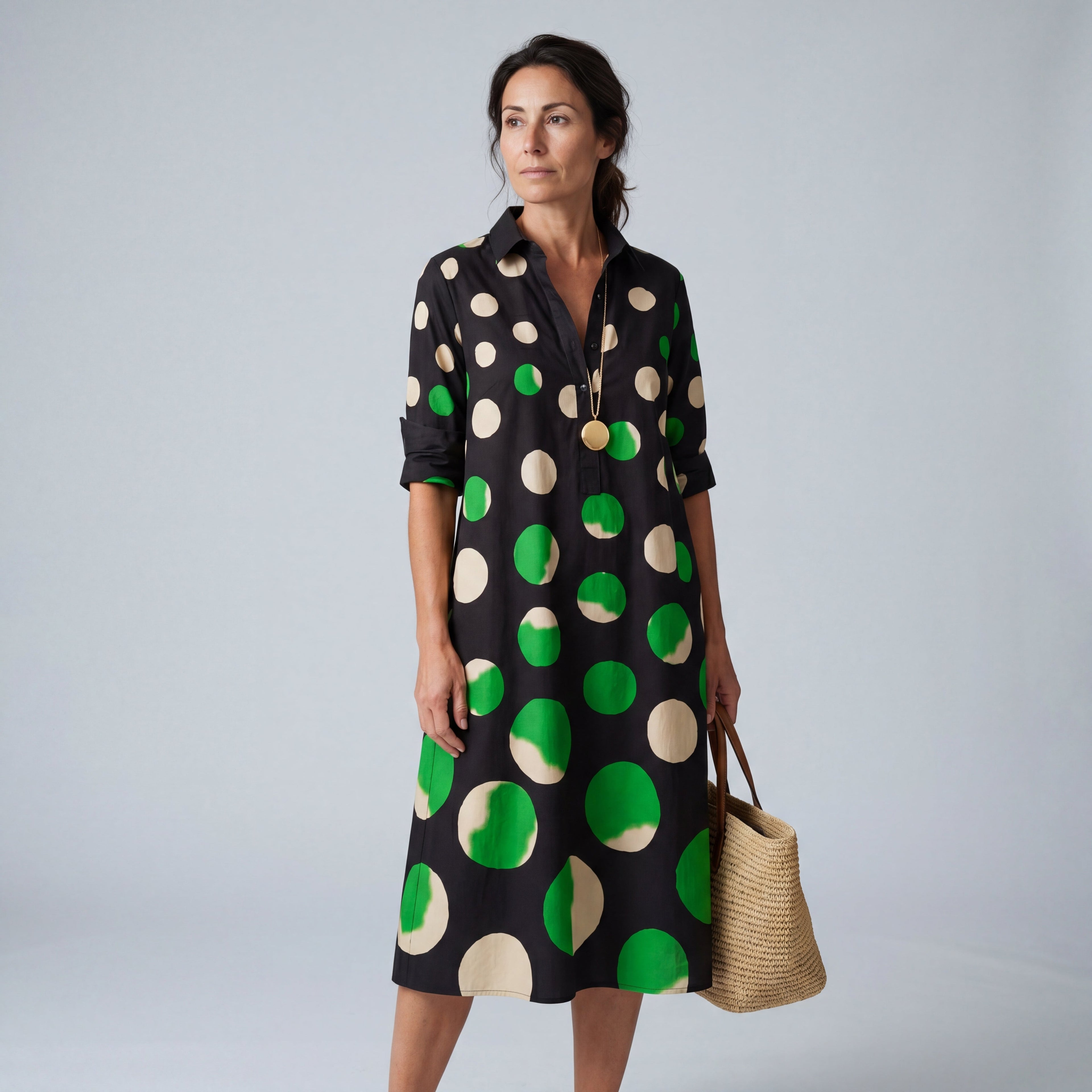 LORENA | VESTIDO MIDI ELEGANTE