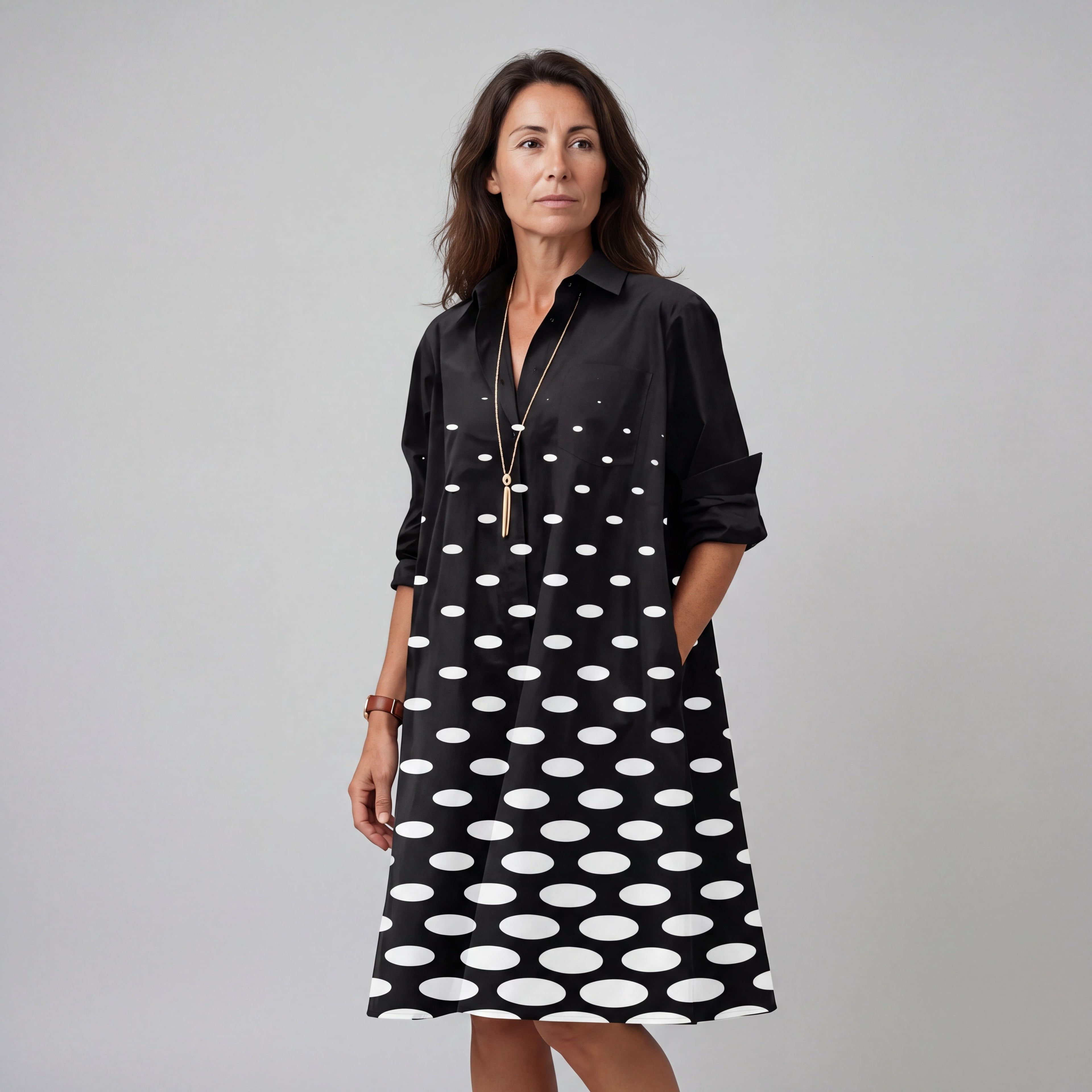 PERLA | VESTIDO MIDI ELEGANTE