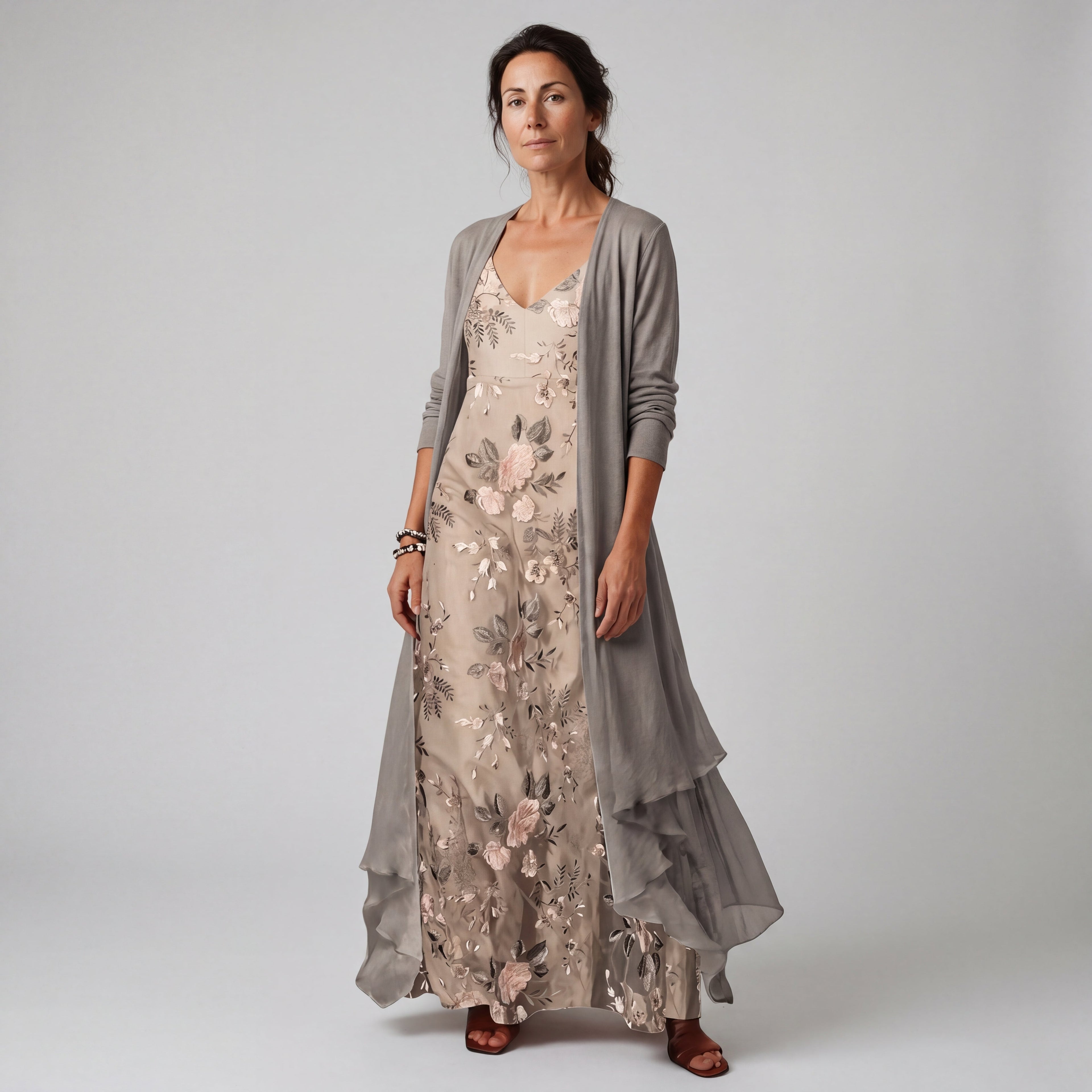 RITA | CONJUNTO DE DOS PIEZAS ELEGANTE QUE CUBRE EL VIENTRE