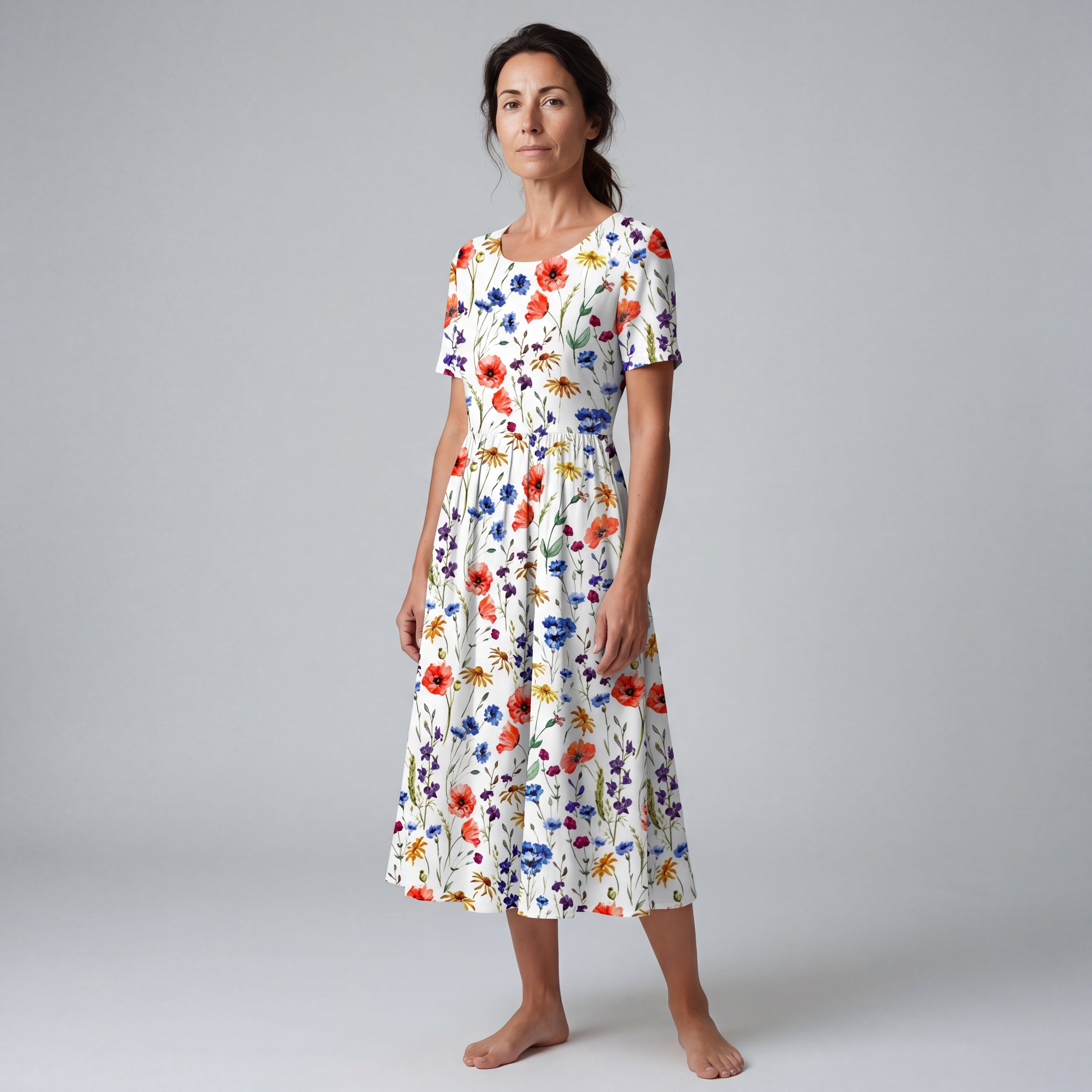 NAZARET™ | VESTIDO DE ESTAMPADO FLORAL