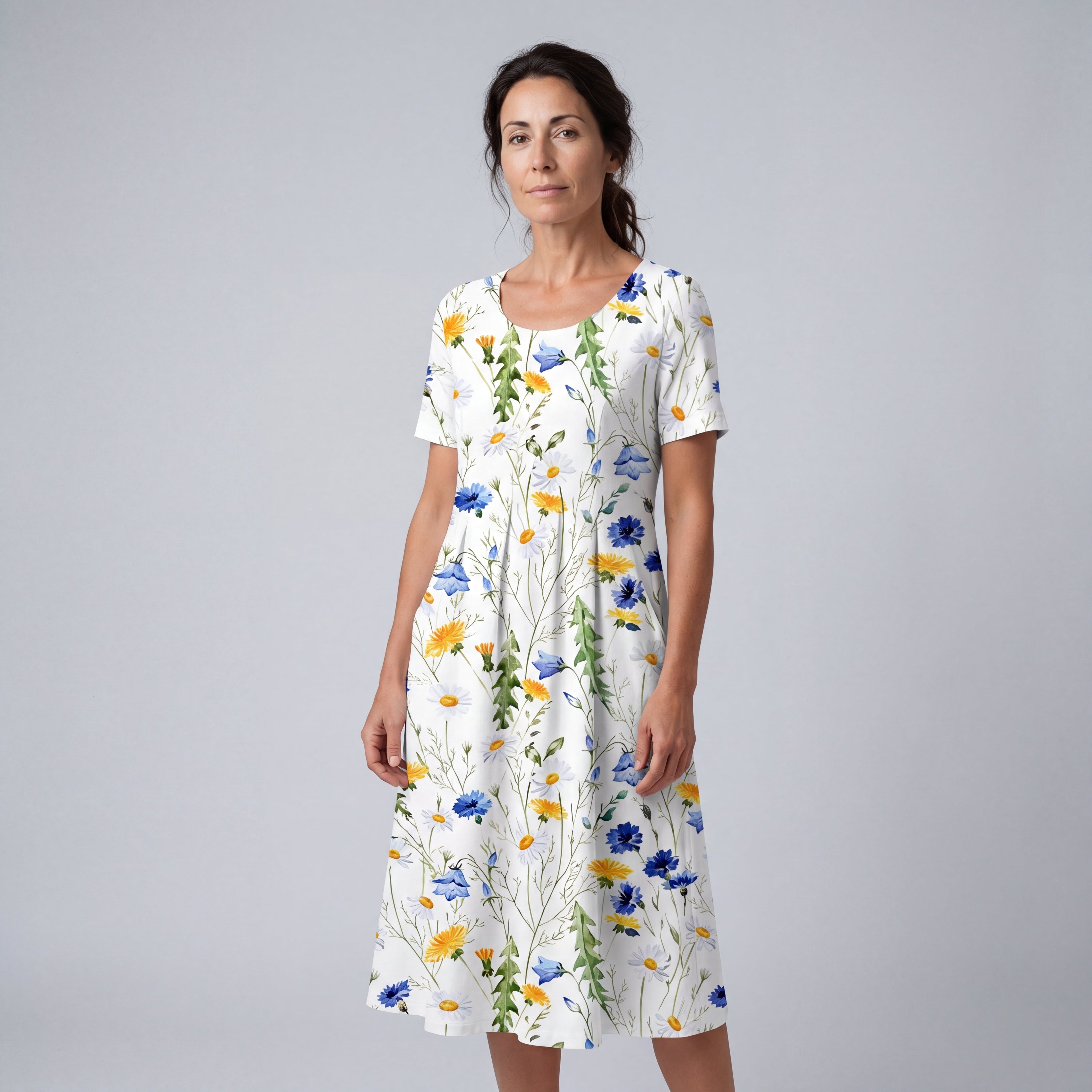 NAZARET™ | VESTIDO DE ESTAMPADO FLORAL