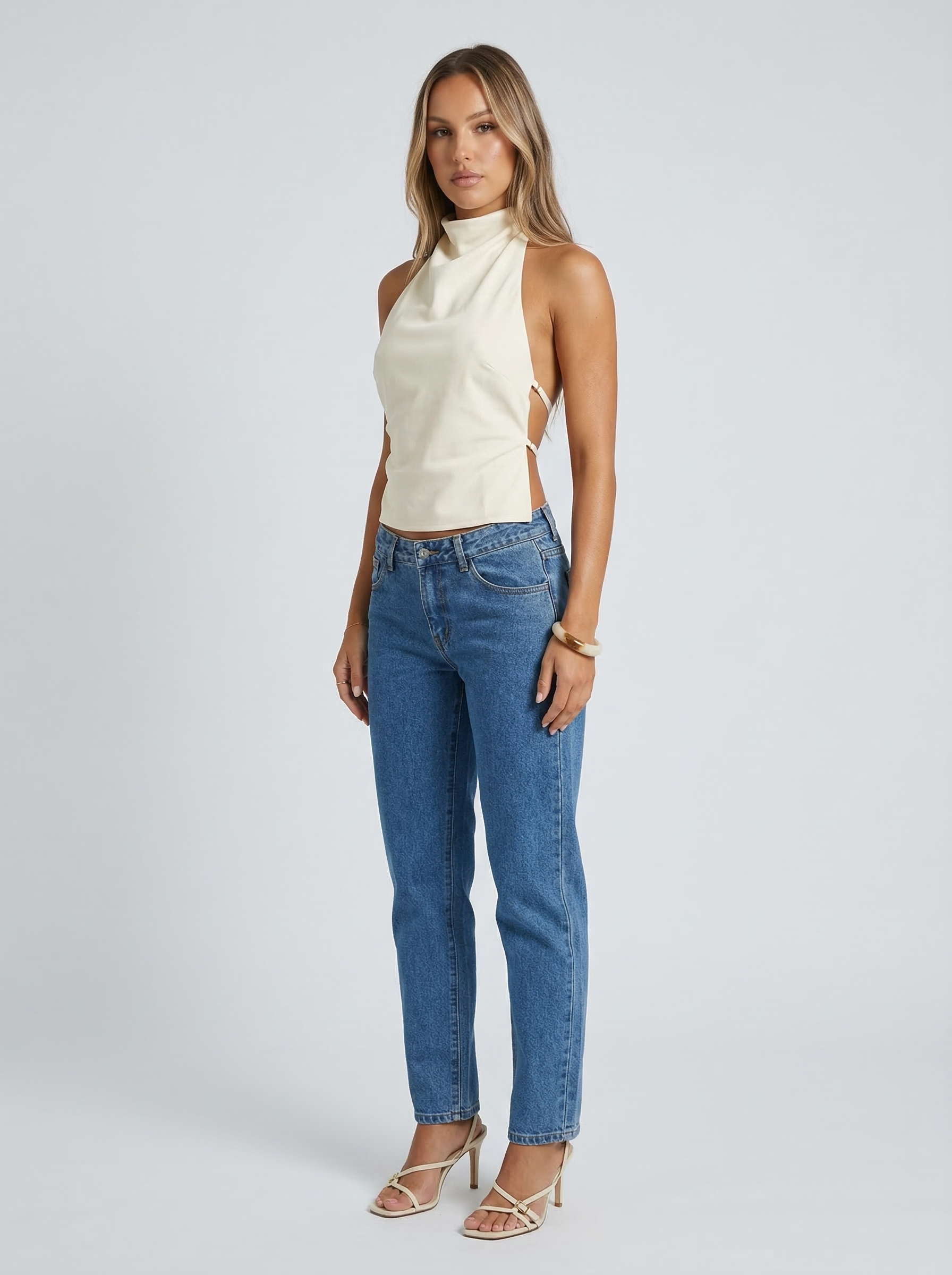 Chase | Blusa corta con espalda abierta