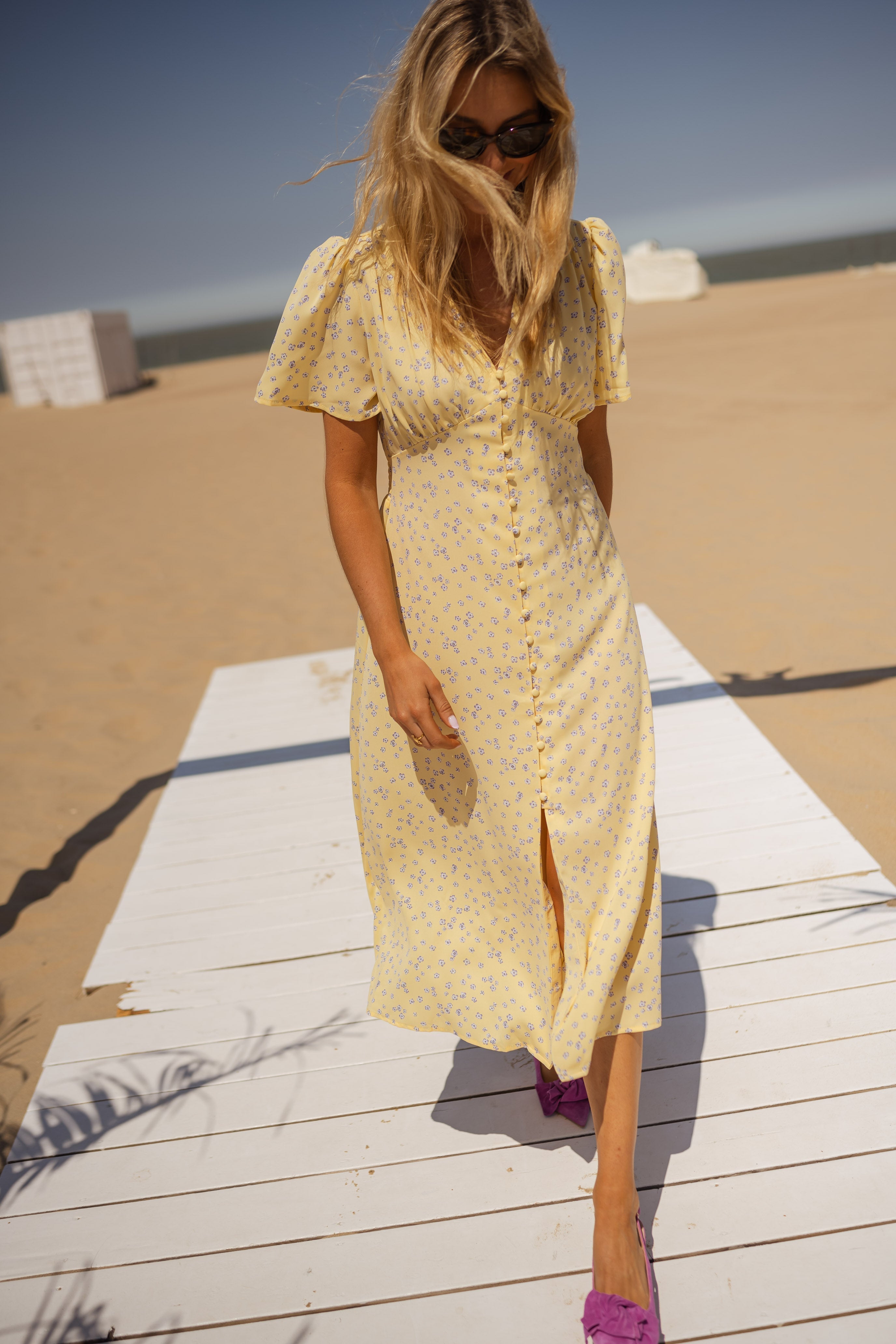 MARÍA JESÚS | VESTIDO CON ESTAMPADO FLORAL