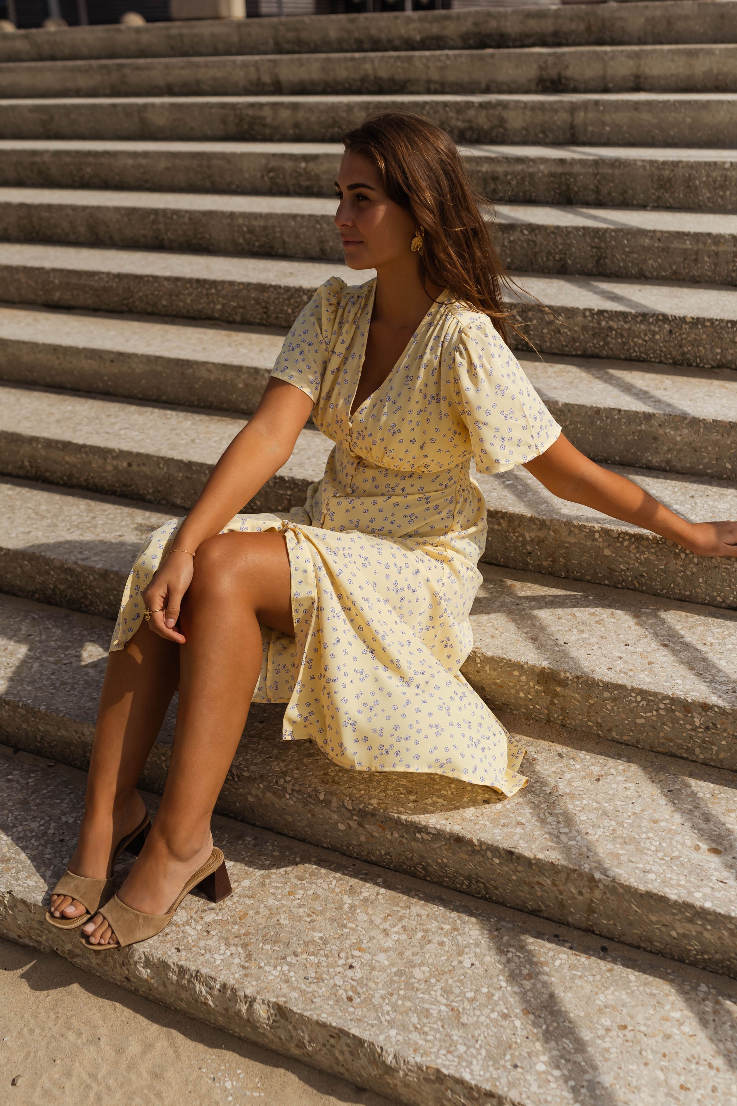 MARÍA JESÚS | VESTIDO CON ESTAMPADO FLORAL