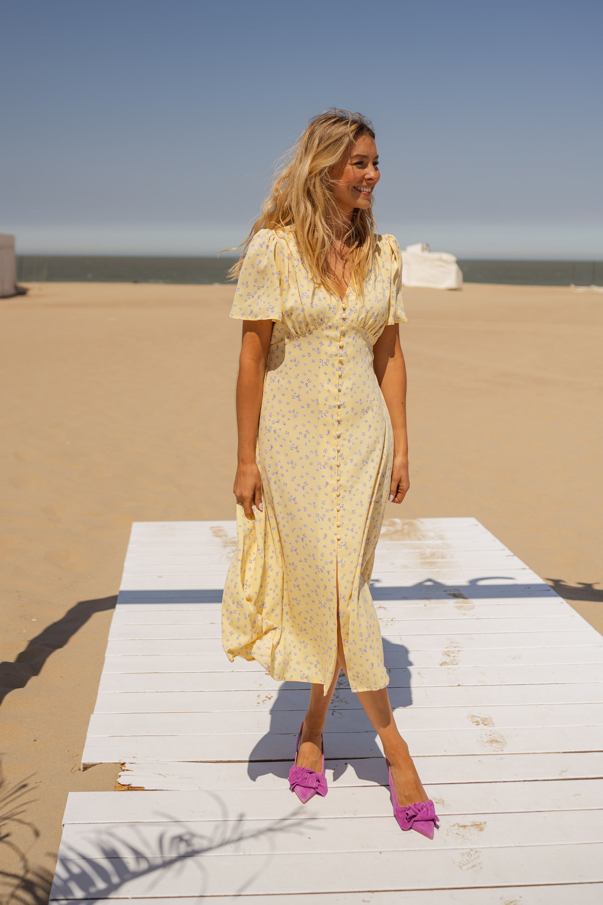 MARÍA JESÚS | VESTIDO CON ESTAMPADO FLORAL