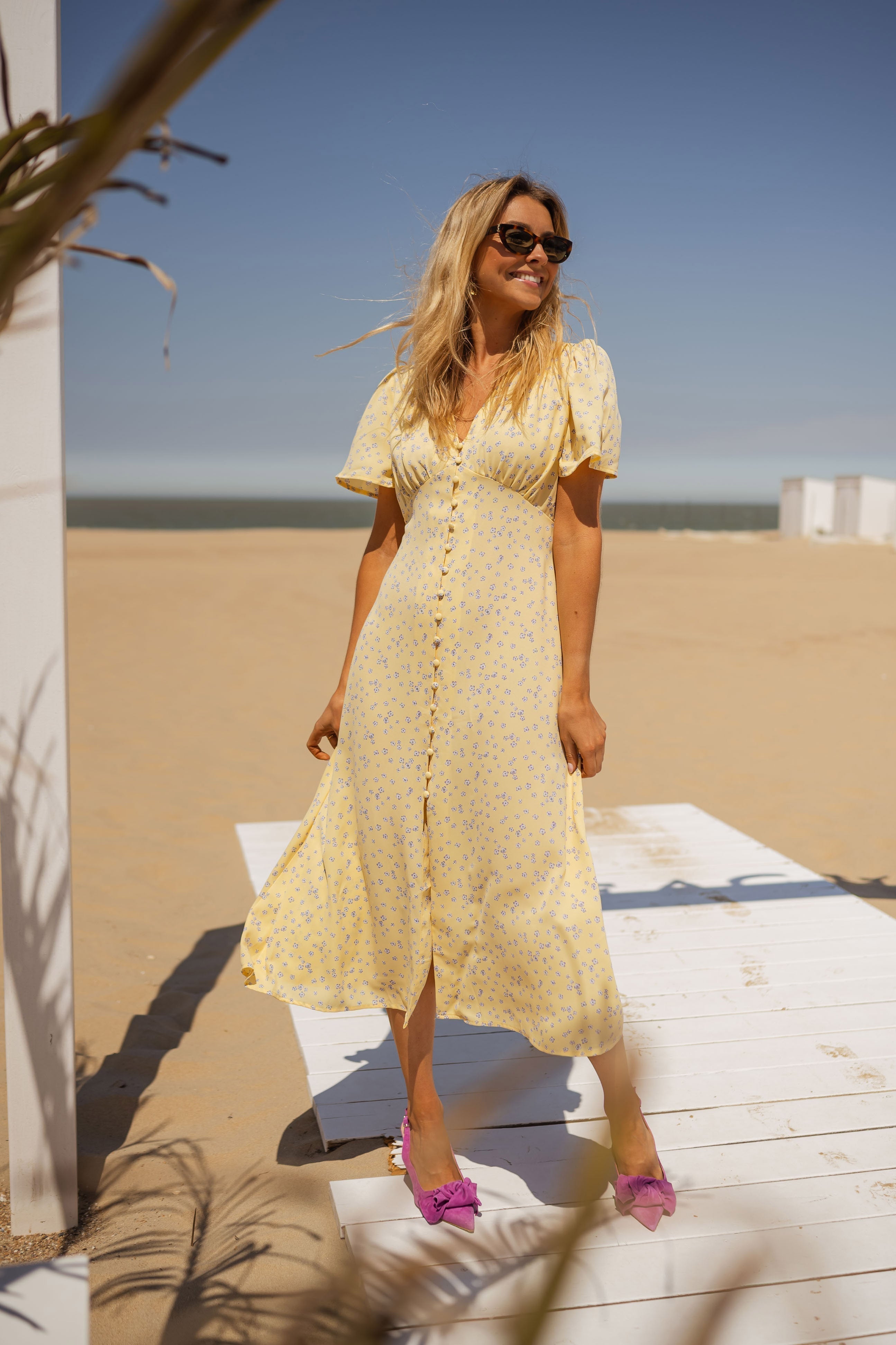 MARÍA JESÚS | VESTIDO CON ESTAMPADO FLORAL