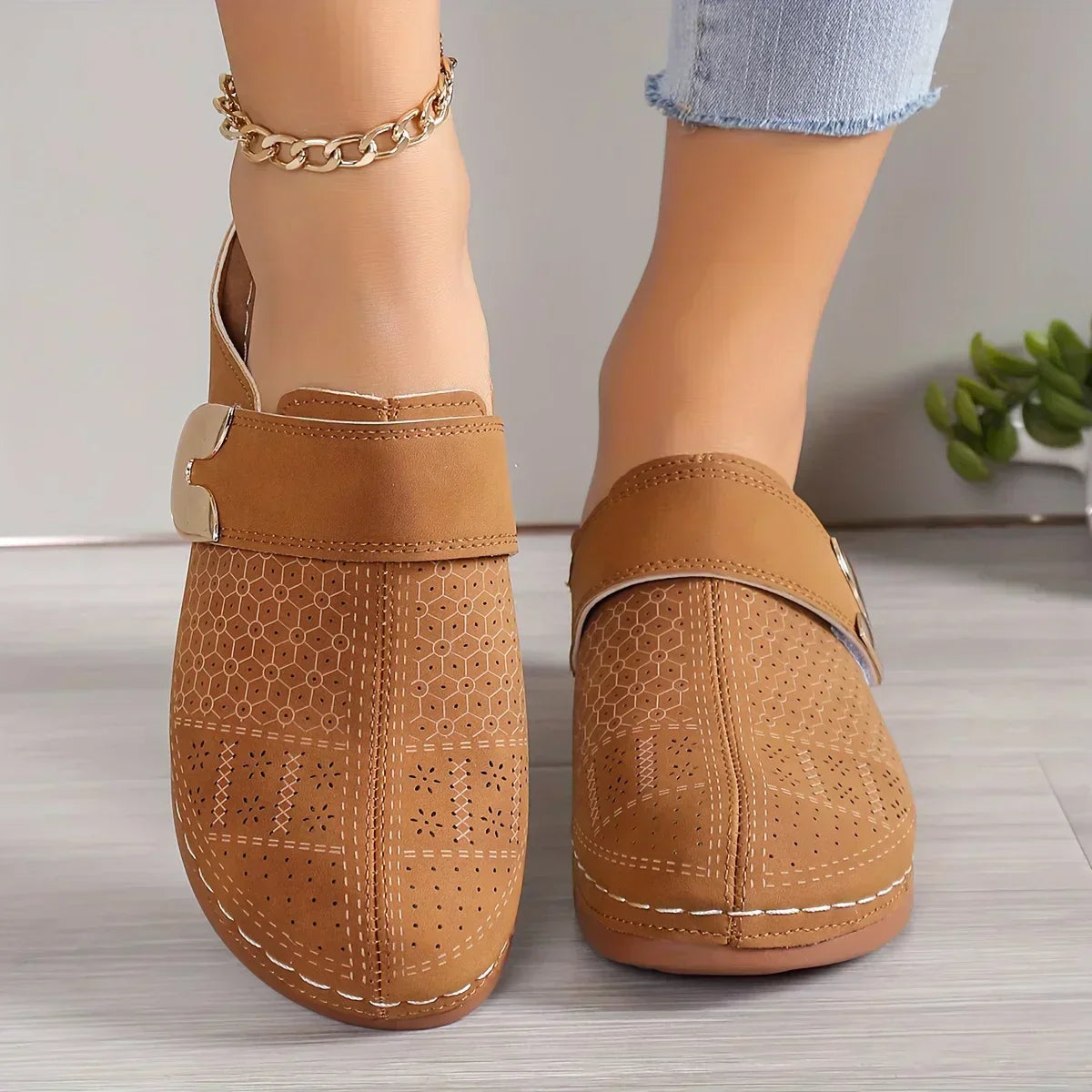 CECILIA | SANDALIAS ELEGANTE CON CUÑA Y SUJECION