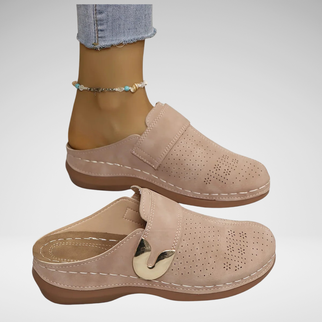 CECILIA | SANDALIAS ELEGANTE CON CUÑA Y SUJECION