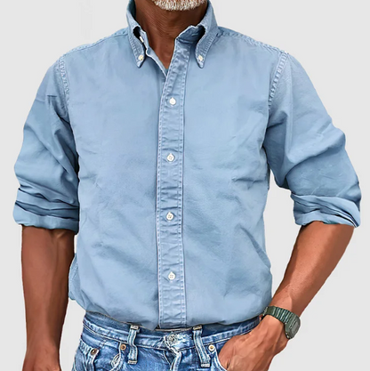 NELSON | CAMISA BÁSICA DE MANGA LARGA