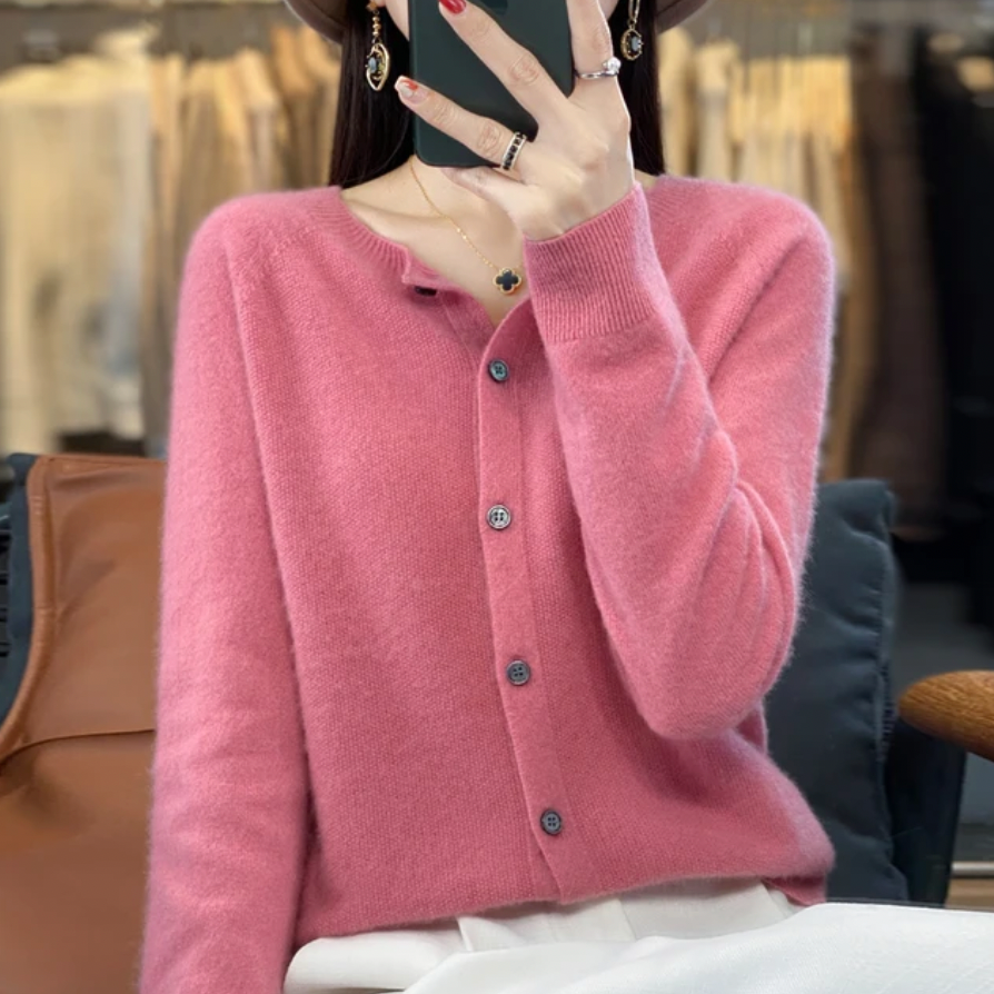 CLARA | CÁRDIGAN ELEGANTE CON BOTONES