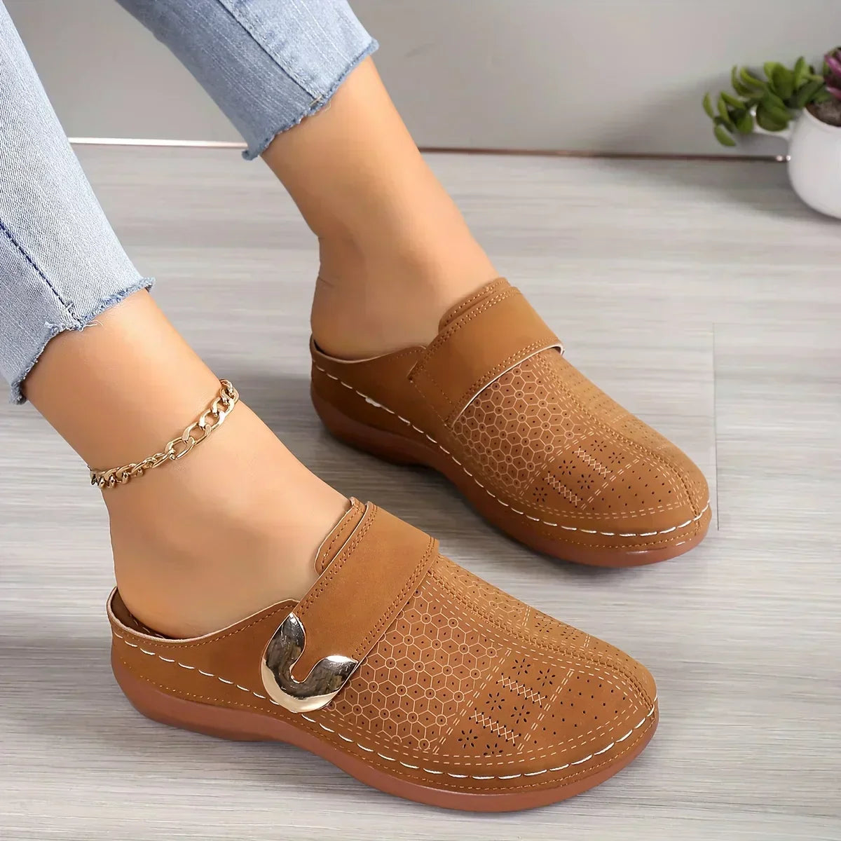 CECILIA | SANDALIAS ELEGANTE CON CUÑA Y SUJECION