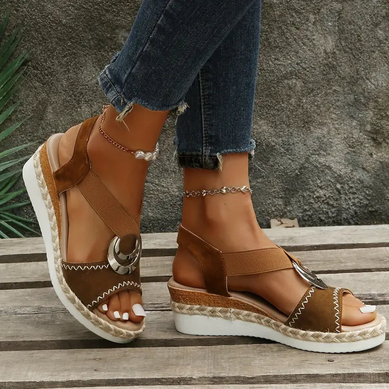 MAYKA | SANDALIAS CON PLATAFORMA
