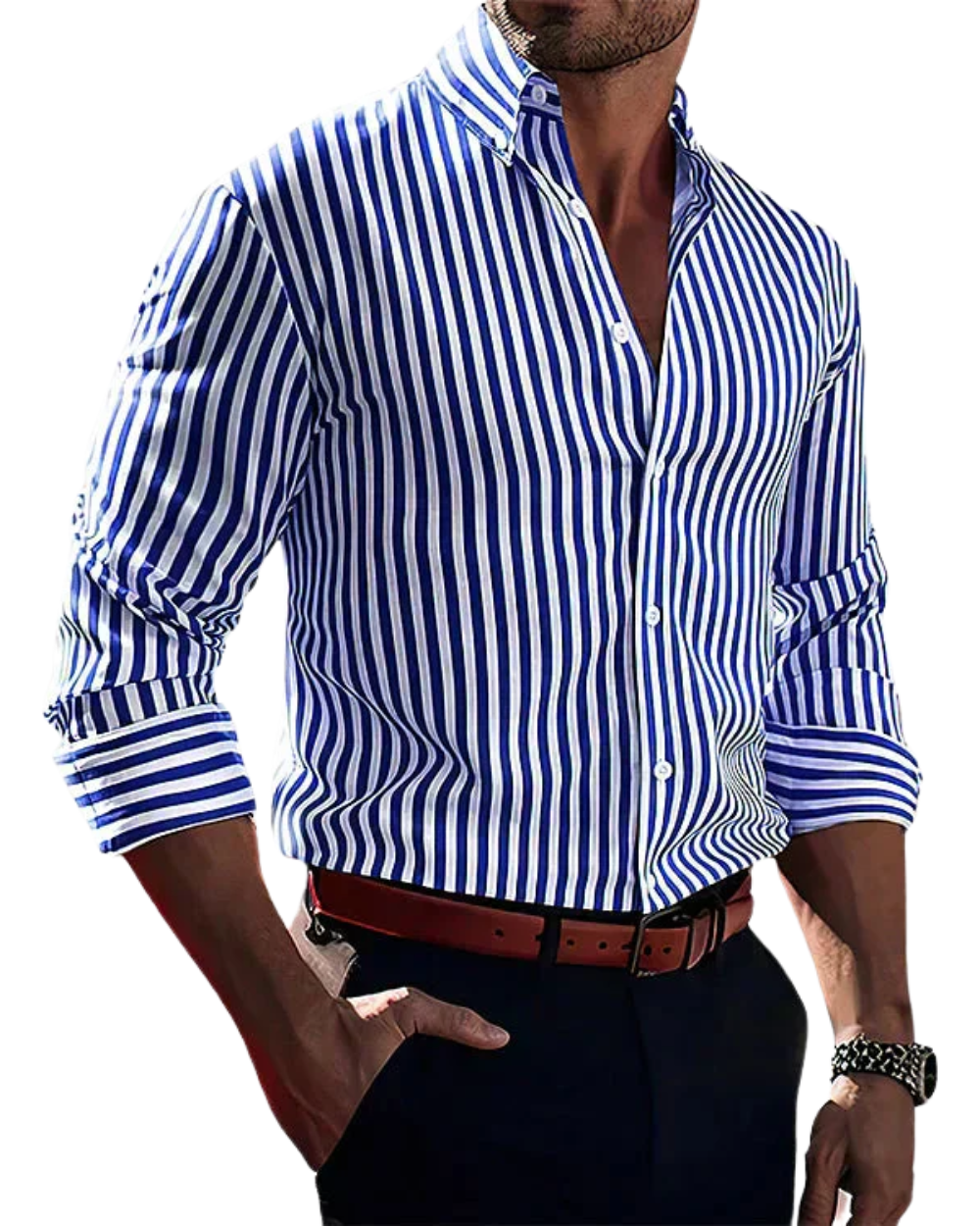 BENJAMIN | CAMISA A RAYAS PARA HOMBRE