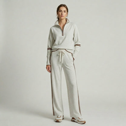MARINA | BLUSA Y PANTALONES DE PIERNA ANCHA