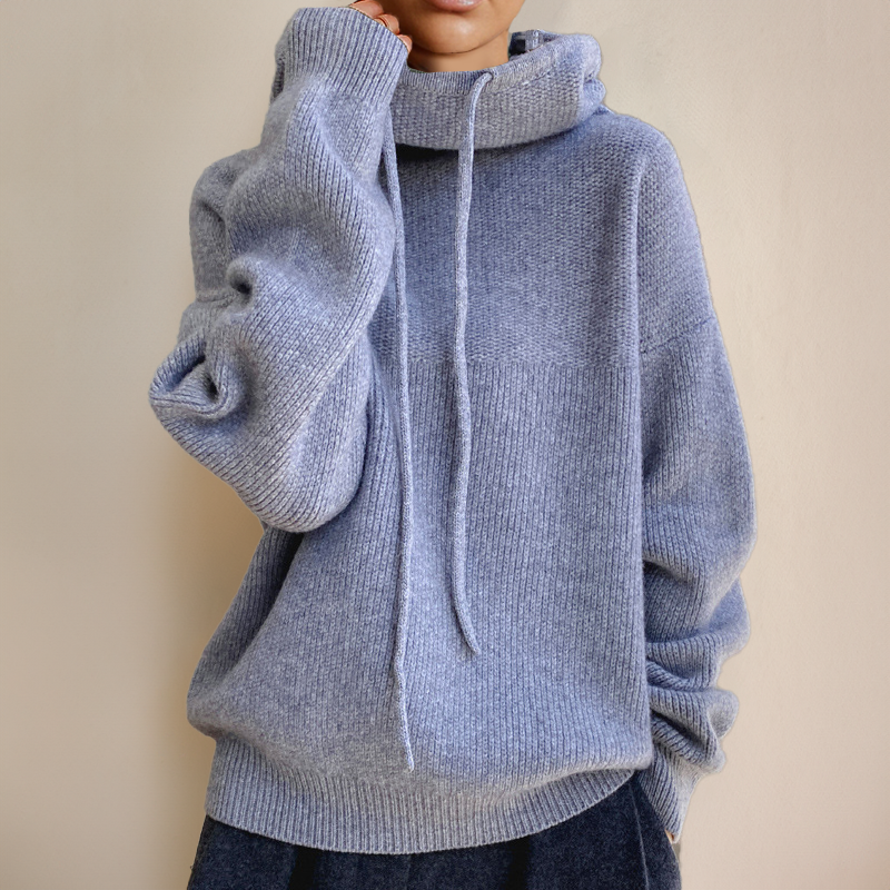 LETICIA | JERSEY DE CUELLO ALTO DE LANA MERINO
