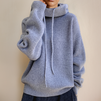 LETICIA | JERSEY DE CUELLO ALTO DE LANA MERINO