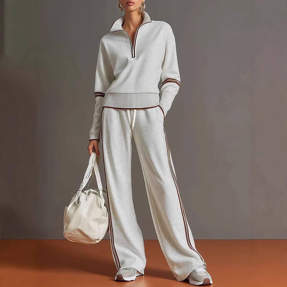 MARINA | BLUSA Y PANTALONES DE PIERNA ANCHA