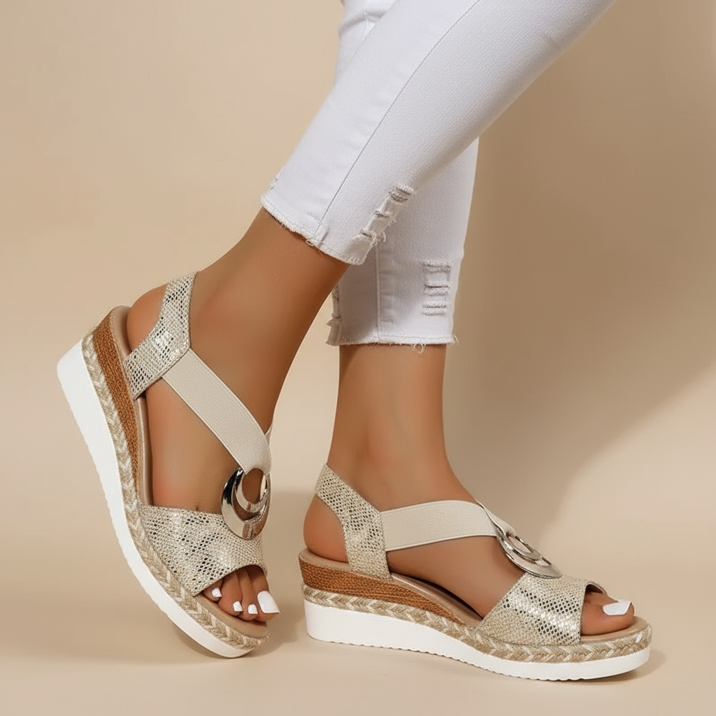 MAYKA | SANDALIAS CON PLATAFORMA