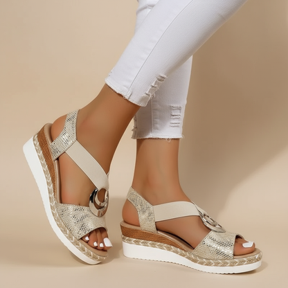 MAYKA | SANDALIAS CON PLATAFORMA