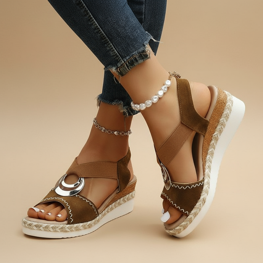MAYKA | SANDALIAS CON PLATAFORMA