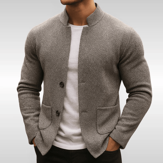 LEO | CHALECO DE PUNTO TEXTURIZADO PARA HOMBRE
