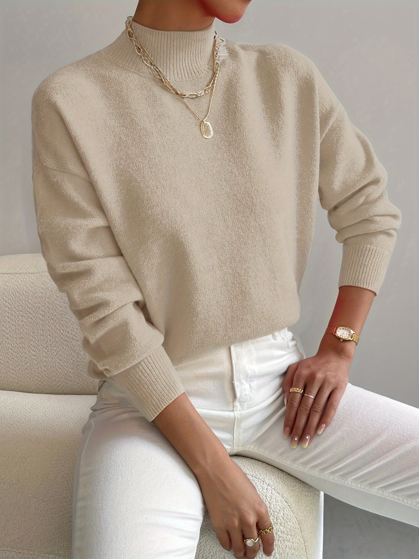 LARA | JERSEY DE DE CUELLO ALTO