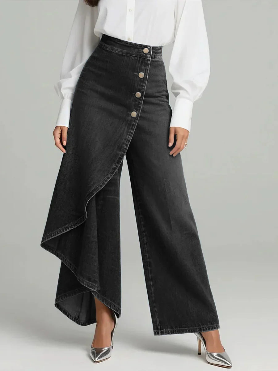 ALICIA | PANTALONES VAQUEROS CRUZADOS