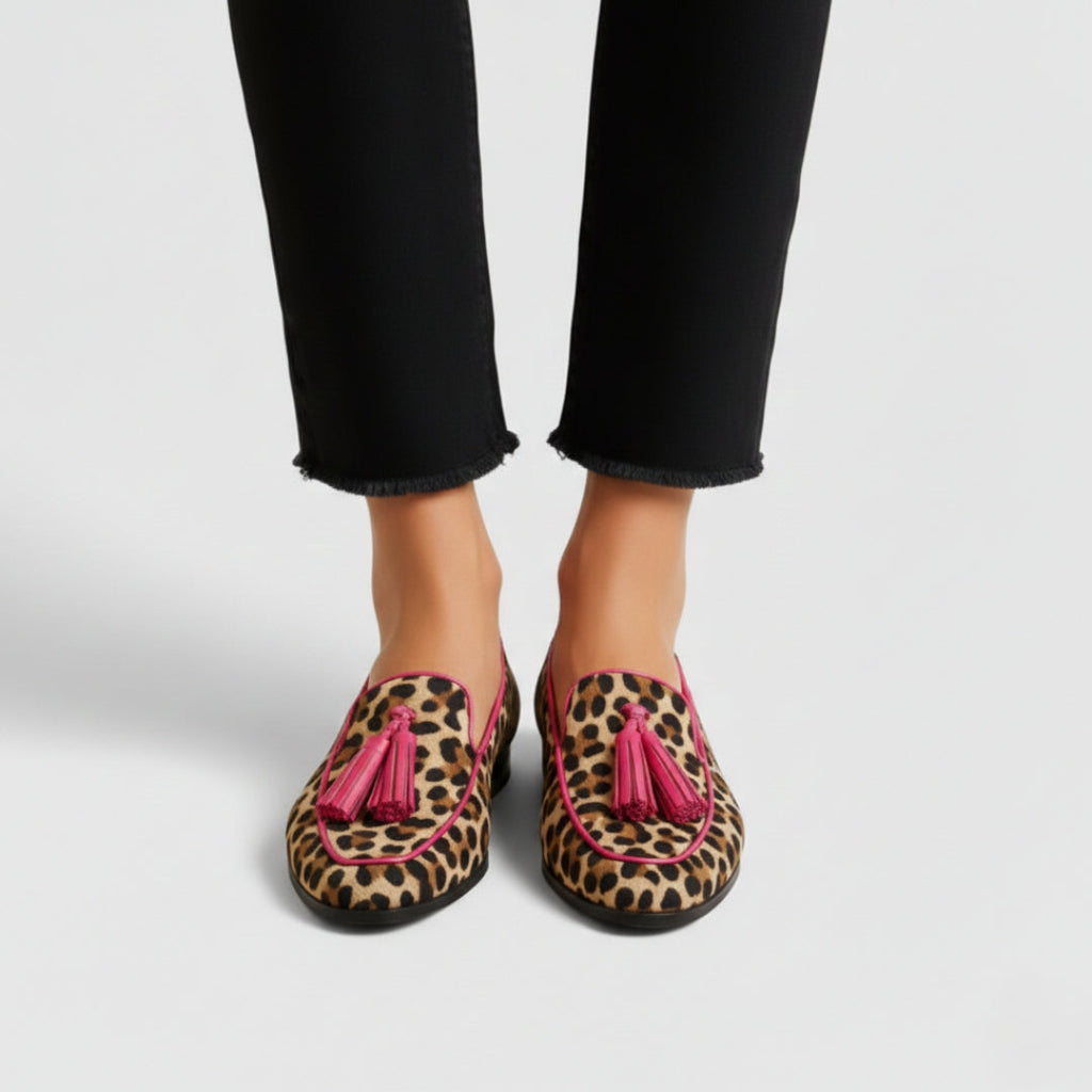 Rosa Pilar | Mocasines Elegantes con Soporte Extra