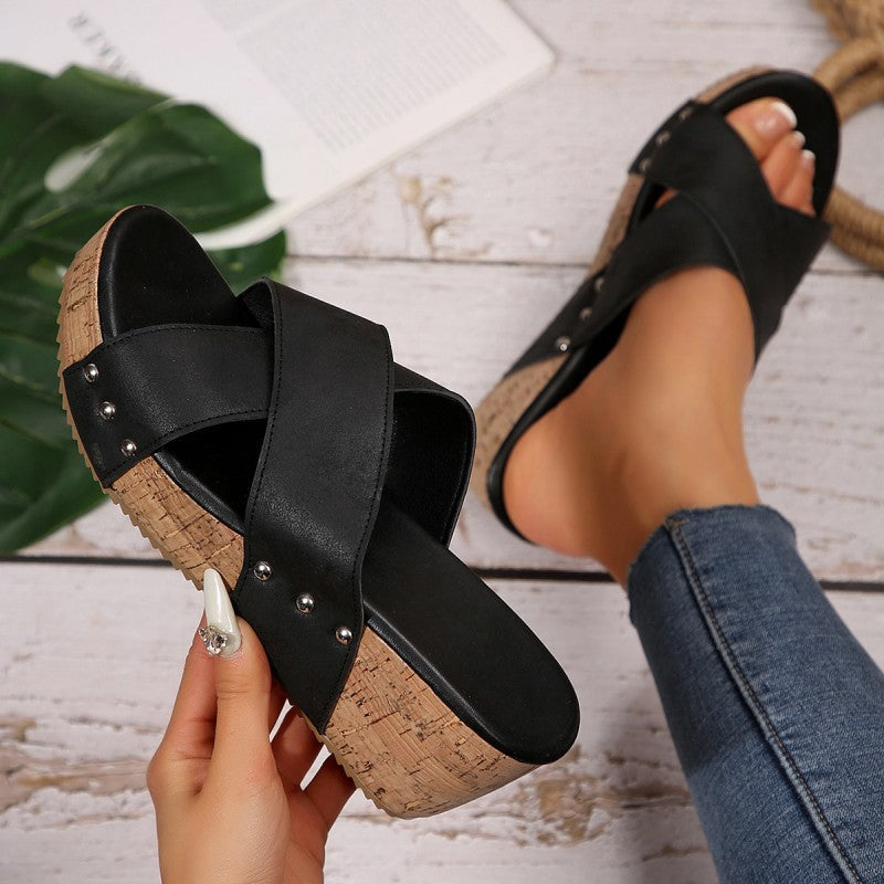 ASHLEY | SANDALIAS DE CUÑA ESTILO BOHO