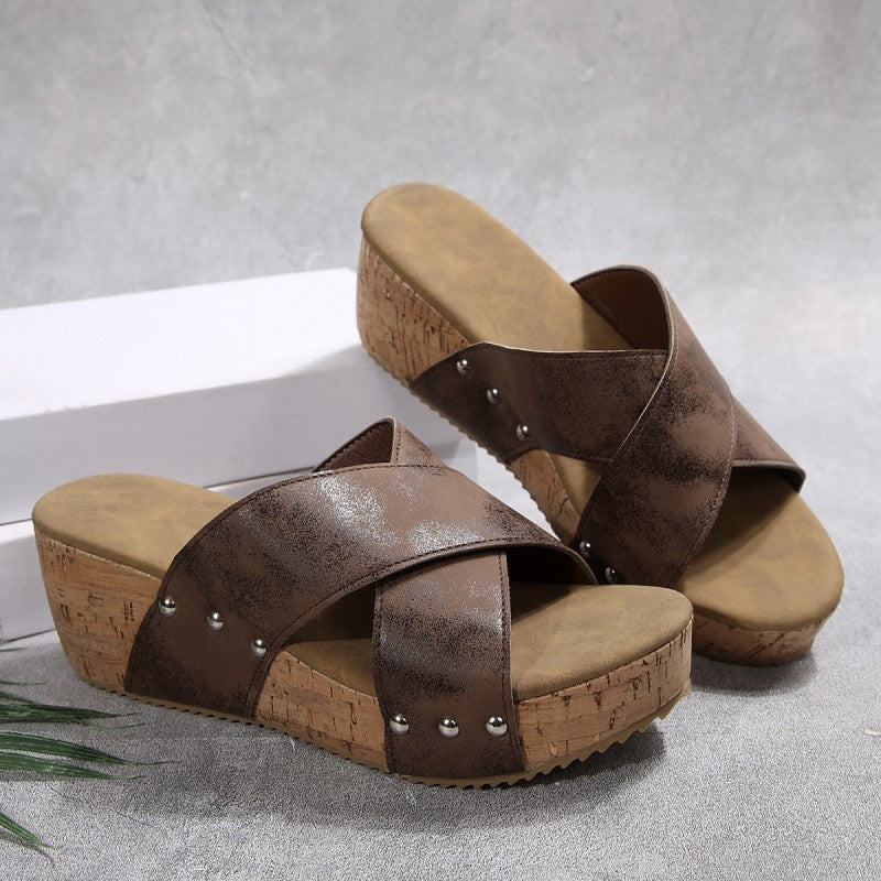 ASHLEY | SANDALIAS DE CUÑA ESTILO BOHO